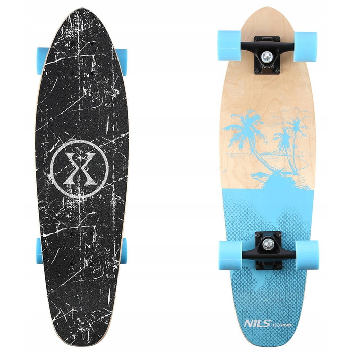 Дошка для ковзання (дескоролька) Nils Extreme Wood Bahamas, 70 см