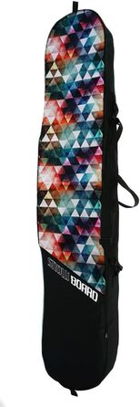 Чохол для сноуборда Ferocity Snowboardtasche Board Bag з принтом Трикутники, водонепроникний