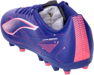 Кросівки футбольні PUMA Ultra 5 Play Mg для гри на твердих поверхнях, 43 EU, Lapis Lazuli/Puma White/Sunset Glow