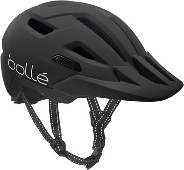 Велошолом Bollé STANCE CROSS з козирком, чорний, для міських і гірських велосипедів, розмір S