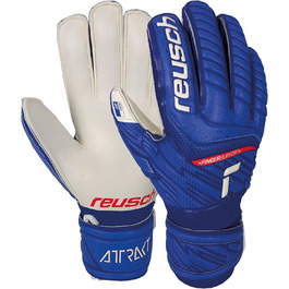Воротарські рукавички Reusch Attrakt Grip Finger Support Junior, сині/білі, розмір 7, унісекс