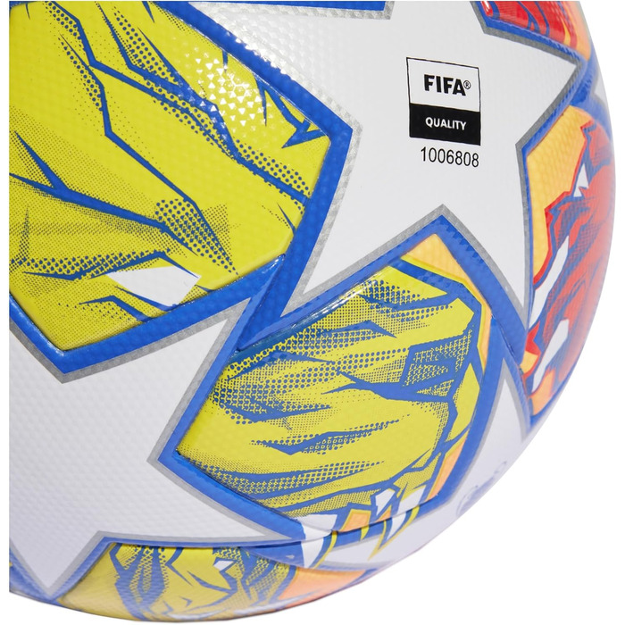 М'яч футбольний Adidas UEFA Champions League, розмір 4, білий, сертифікат FIFA, унісекс
