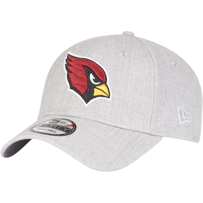 Кепка New Era 9Forty Strapback NFL Arizona Cardinals сіра (один розмір)
