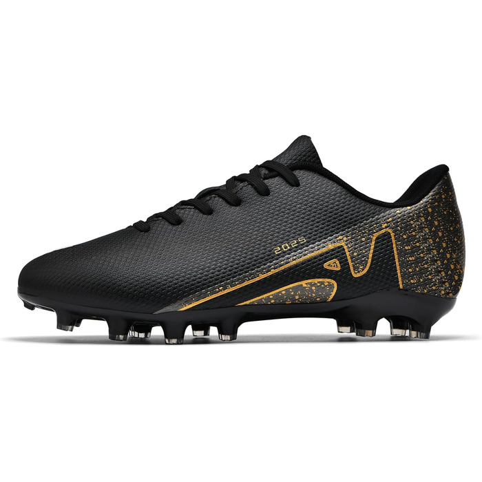 Футбольні бутси KUUK для штучного газону та залу, чоловічі та дитячі. Тренувальні бутси для гри в залі та на вулиці. Білі та чорні моделі (46 EU, 2286 Ag)