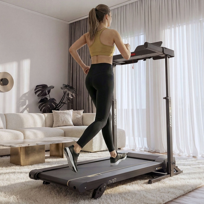 Електрична бігова доріжка Hop-Sport HS-1900LB, максимальна вага користувача до 120 кг