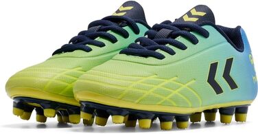 Дитячі футбольні бутси Hummel Top Star для газону, м'якого та твердого покриття (31 EU, Limeade)
