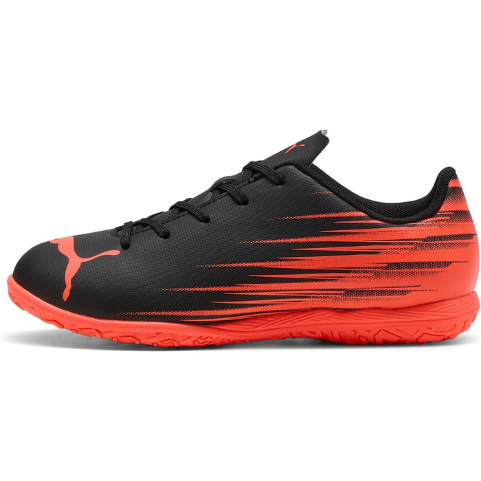 Дитячі футбольні бутси PUMA ATTACANTO II IT JR - чорно-білі, розмір 33 EU
