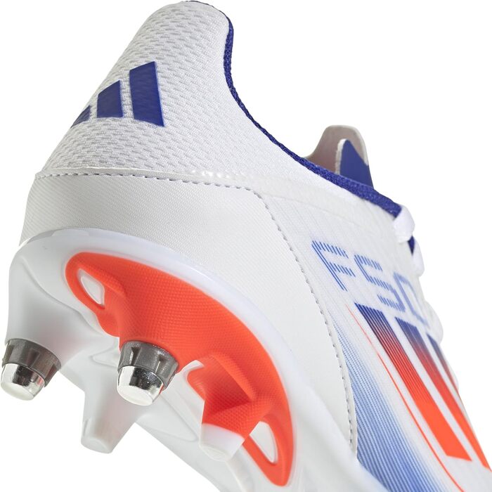Кросівки футбольні Adidas F50 Pro FG Cloud White/Coral Red/Lucid Blue, 28 EU