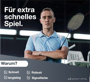Набір воланчиків для бадмінтону Speedbadminton® Timo Klingler - для тренувань та змагань (70 шт.)