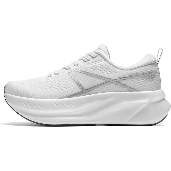 Жіночі кросівки Allswifit для бігу та фітнесу, білі (37 EU) - легкі, амортизуючі, з протиковзкою підошвою