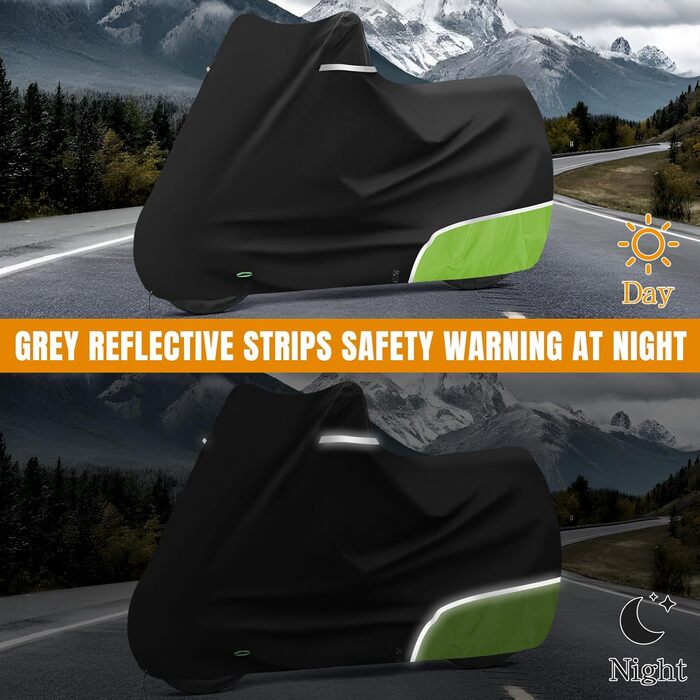 Водонепроникний чохол для мотоцикла 420D Oxford для Kawasaki Z650 Z900 Z1000 Z750 ER6N Z800 (без багажника)