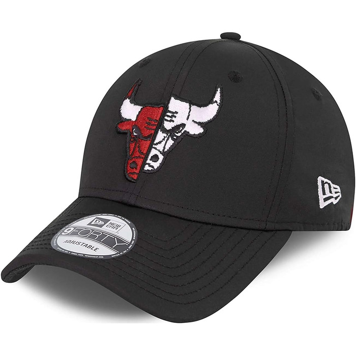Кепка New Era 9Forty Chicago Bulls чорна, універсальний розмір