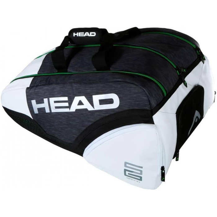 Сумка для паделу HEAD Alpha Sanyo Monstercombi, чорна