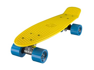 Скейтборд Ridge Cruiser Mini Limited Edition (Жовто-Чорно-Синій) - Компактний круїзер для міста