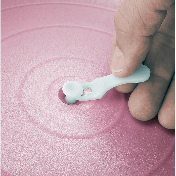 М'яч для фітнесу BODYMATE: фітбол для йоги, тренувань, офісного використання, рожевий, 65 см