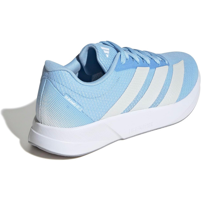 Кросівки для бігу Adidas Duramo RC2 жіночі, 41 1/3 EU, Clear Sky/Zero/Metalic Halo Silver