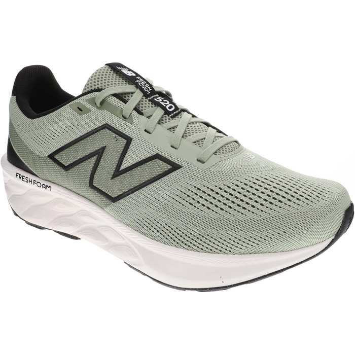 Кросівки New Balance Fresh Foam 520 V9 для чоловіків, 45 EU, шнурівка, Snake, Dark Olive, Black