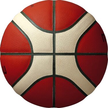 Баскетбольний м'яч Molten BG5000 з натуральної шкіри, офіційний FIBA, розміри 6 та 7