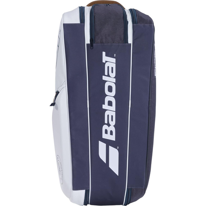 Сумка для тенісних ракеток Babolat Pure x6 Wimbledon (біло-сіра) - Органайзер для 6 ракеток