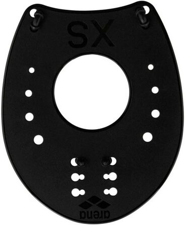 Плавальні лопатки ARENA Elite XS, чорні-білі, для тренувань