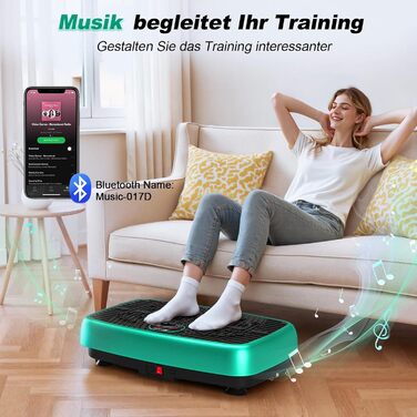 Платформа для вібраційного тренування EvoSpark - масажер для дому, для схуднення та загального оздоровлення, 450 LBS, зелений