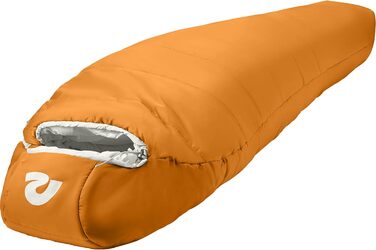 Спальний мішок Retrospec Dream 15°C (Mummy, Long) для кемпінгу, колір - сірий