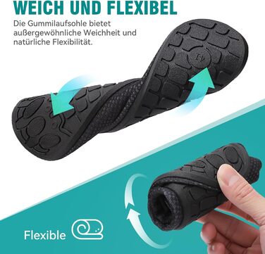 Чоловічі та жіночі шкарпетки для плавання та водних видів спорту, швидковисихаючі, антиковзкі, розмір 34-47, чорний W993