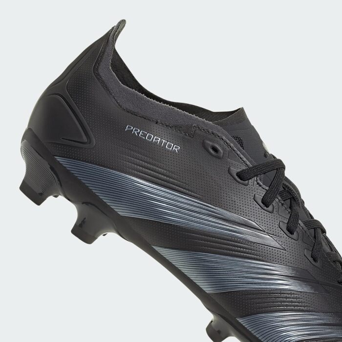 Кросівки футбольні adidas Predator 24 League Low Multi-Ground (46 EU, чорний, карбон)