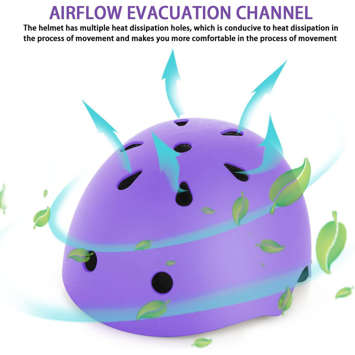 Набір наколінників та шолома для дітей: ролики, скейтборд, велосипед, ролики. Violett