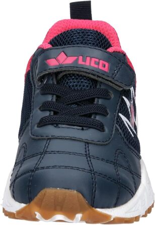 Дитячі спортивні зала-тенісні кросівки Lico Refugio (29 EU) - морський колір, рожевий