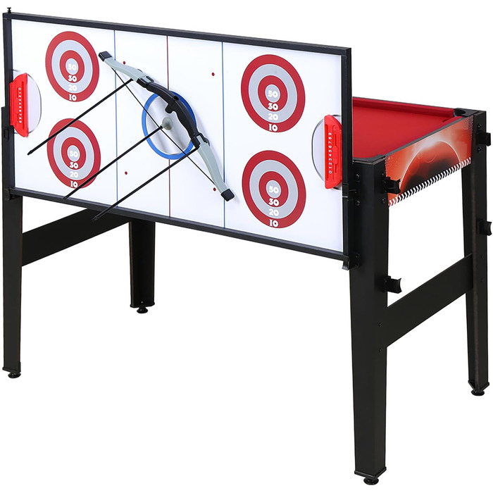 Стіл для ігор HLC 14-в-1: більярд, баскетбол, теніс, хокей, дартс, боулінг, лабиринт, кільця, шахи, хрестики-нулики, Мікадо, нарди