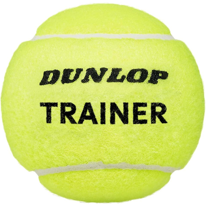 Тренувальний тенісний м'яч Dunlop VDT Premium, офіційний - для ґрунту, хард-корту та трави (4 шт.)