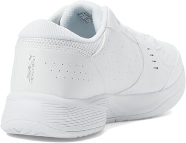 Кросівки для піклболу Skechers Viper Court Smash для жінок, біло-сріблясті, для залів та відкритих майданчиків, Relaxed Fit