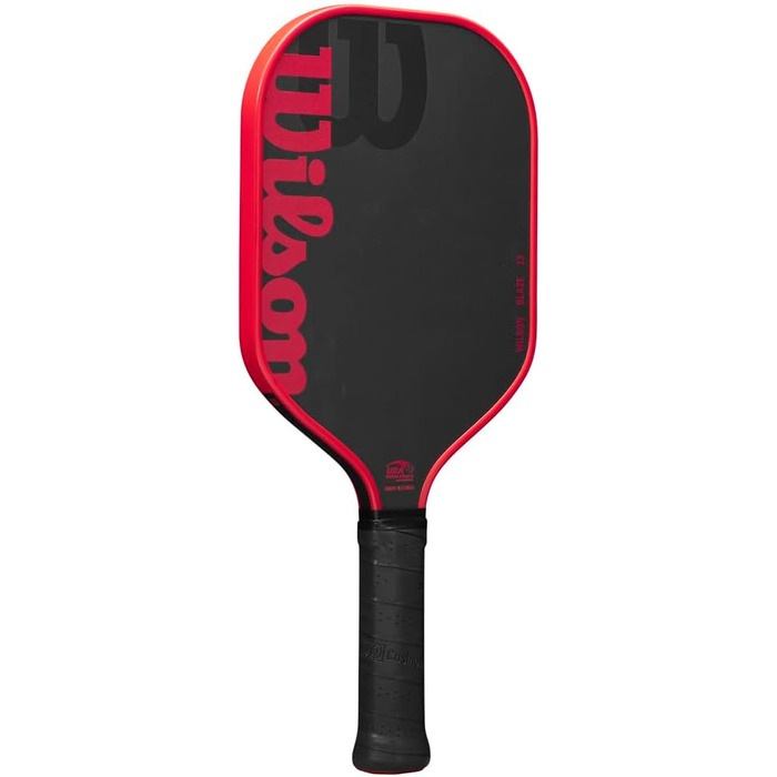 Падл для піклболу WILSON Blaze Series, 6,4 см, чорний/червоний
