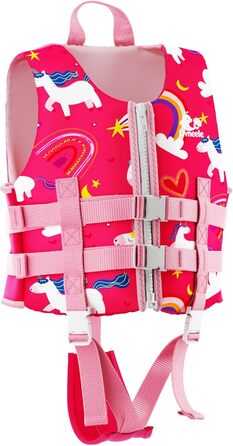 Дитячий рятувальний жилет Kinder Float Jacket рожевий, 19-30 кг, 3-6 років