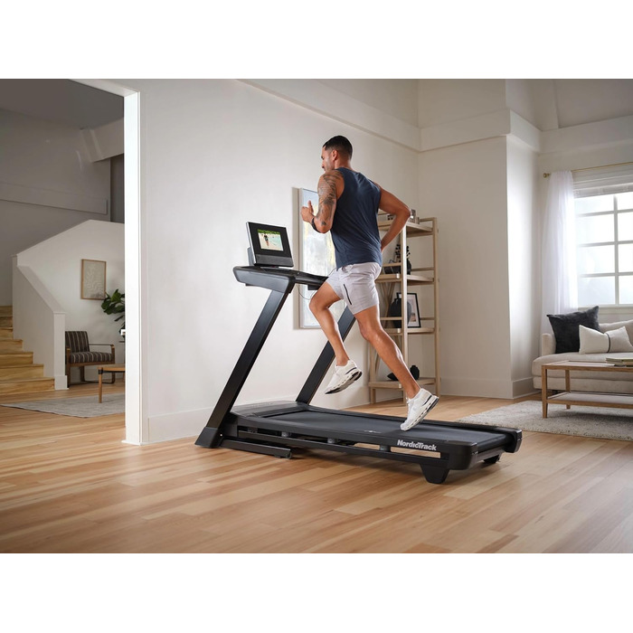 Біговий тренажер NordicTrack T Series 9: для дому, з регулюванням нахилу, Bluetooth, до 136 кг