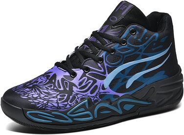 Чоловічі баскетбольні кросівки для студентів, антиковзаючі, зносостійкі, модні спортивні кросівки, великі розміри, червоно-зелені (42 EU, Heizi)