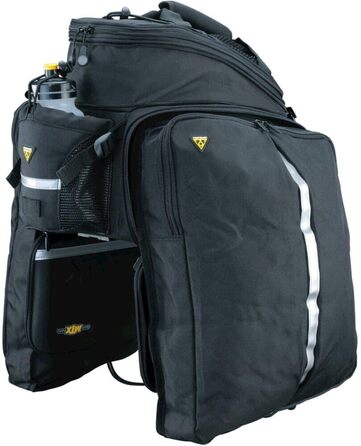 Велосумка TOPEAK MTX 2.0 TrunkBag DXP, водонепроникна, з розширюваними боковинами, для багажників MTX QuickTrack 2.0, чорна