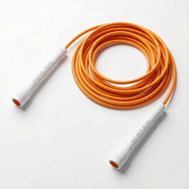 Професійний стрибальний шнур Elevate Speed Rope MAX з міцного ПВХ з нейлоновим сердечником, 5 мм, до 3 метрів, помаранчевий