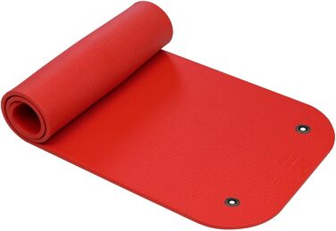 Фітнес- та йога-мат для тренувань Airex Coronella 185x60x1,5 см червоний