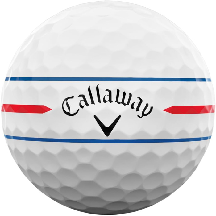 Гольф-м'ячі Callaway з хромовим покриттям, м'які (360 Triple Track)