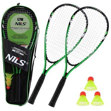 Набір для спідбадмінтону та кросмінтону NILS 6в1: ракетки та волани