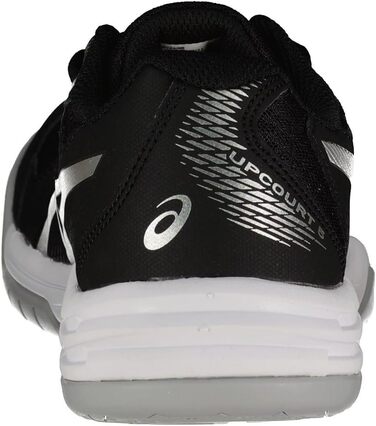 Волейбольне взуття ASICS Upcourt 5 для жінок, білий, бірюзовий, 40 EU (44.5 EU, чорний, чисте срібло)