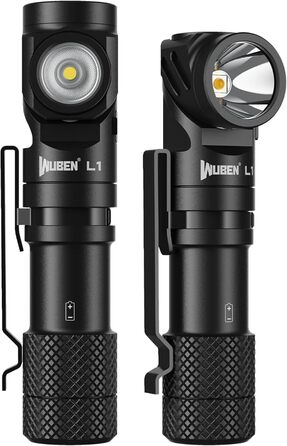 Ліхтарик WUBEN L1: Потужний LED ліхтарик 2000 Lumen, 6 режимів, тактичний, водонепроникний IP67, для кемпінгу та активного відпочинку