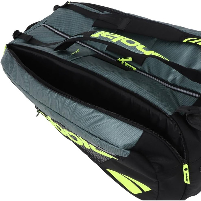 Ракетка для тенісу Babolat Pure Aero RH x12 (Сірий/Чорний/Жовтий) - професійна, для гри на корті