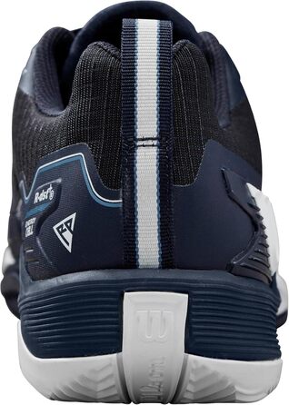 Тенісне взуття Wilson Rush Pro 4.5 Clay для ґрунту, розмір 40 2/3 EU, Navy Blazer/Navy Blazer/White