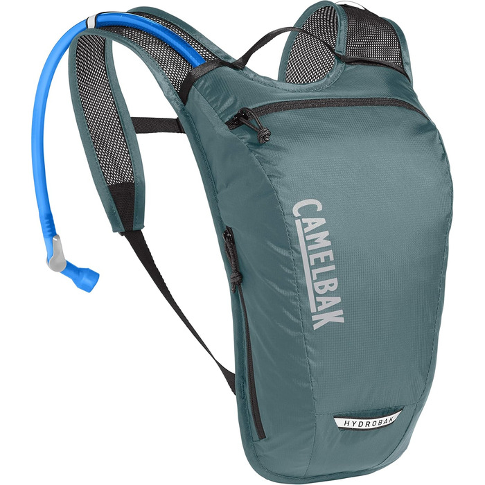Велосипедний гідро-рюкзак CamelBak Hydrobak 1,4 л, алюміній/чорний, легкий питний рюкзак