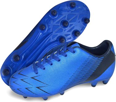 Дитячі футбольні бутси Vizari FG | Футбольні бутси для хлопчиків та дівчаток | Бутси для гри на траві | Синій та чорний, розмір 30 EU
