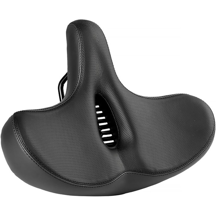 Зручний велосипедний сідло Midgard з дихаючим матеріалом, широке та з м'якою підкладкою для жінок та чоловіків, з вирізом O-Zone