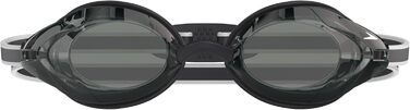 Унісекс окуляри для плавання Speedo Vanquisher 3.0, чорні, димчасті лінзи, універсальний розмір